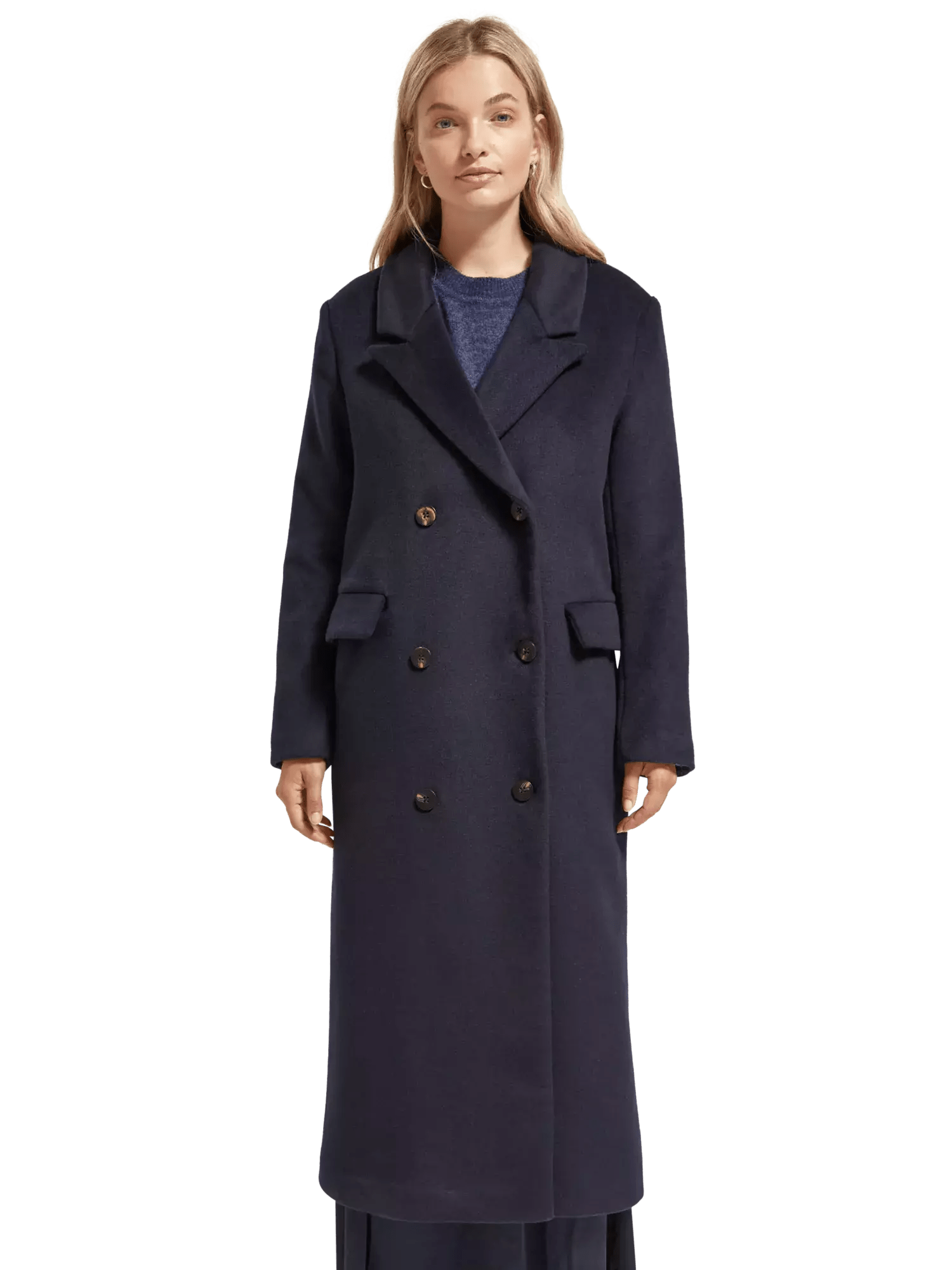 Double Breasted Wool Coat coat Scotch & Soda   