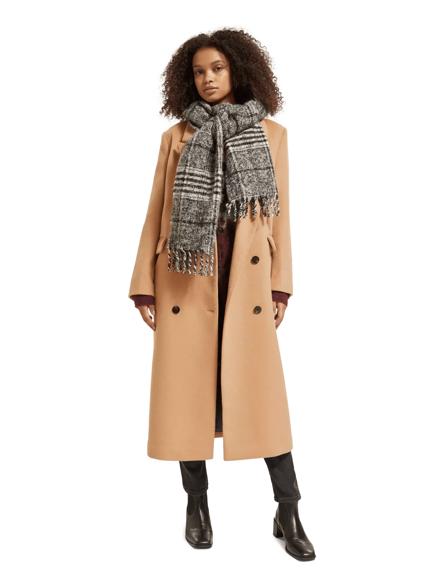 Double Breasted Wool Coat coat Scotch & Soda   