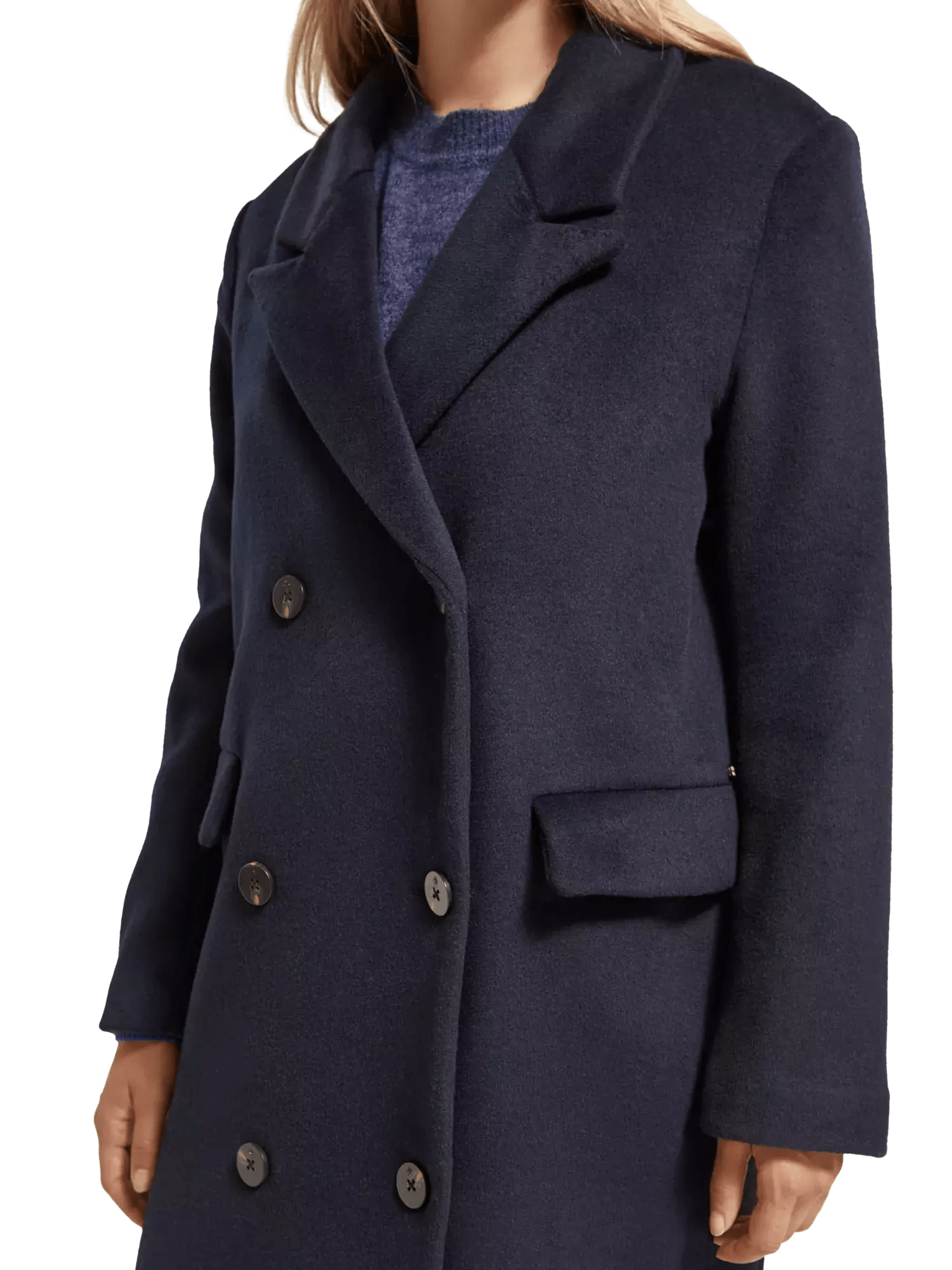 Double Breasted Wool Coat coat Scotch & Soda   