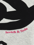 SCOTCH & SODA - Sweat court col cheminée coupe ample