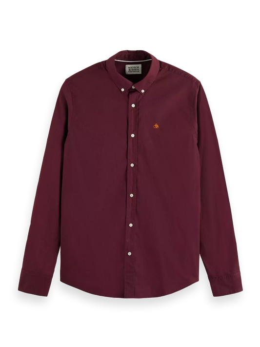 Essential Solid Poplin Shirt Apparel & Accessories Scotch & Soda   