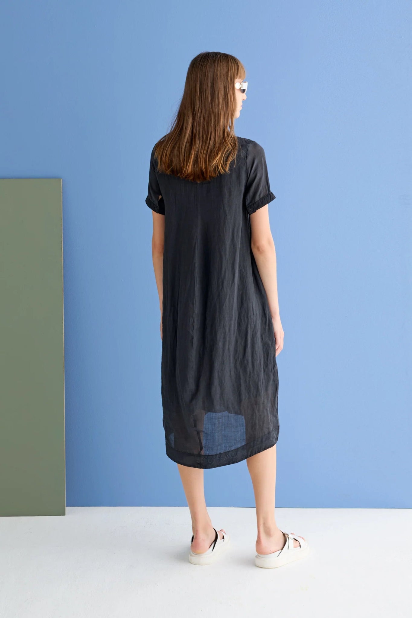 EUROPEAN CULTURE - Robe midi chemisier women-accessories European Culture   