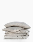 EUROPEAN FLAX LINEN DUVET COVER SETS IN NATURAL living-bedding onesky Duvet Cover + 2 pillowcases King Natural In Stock