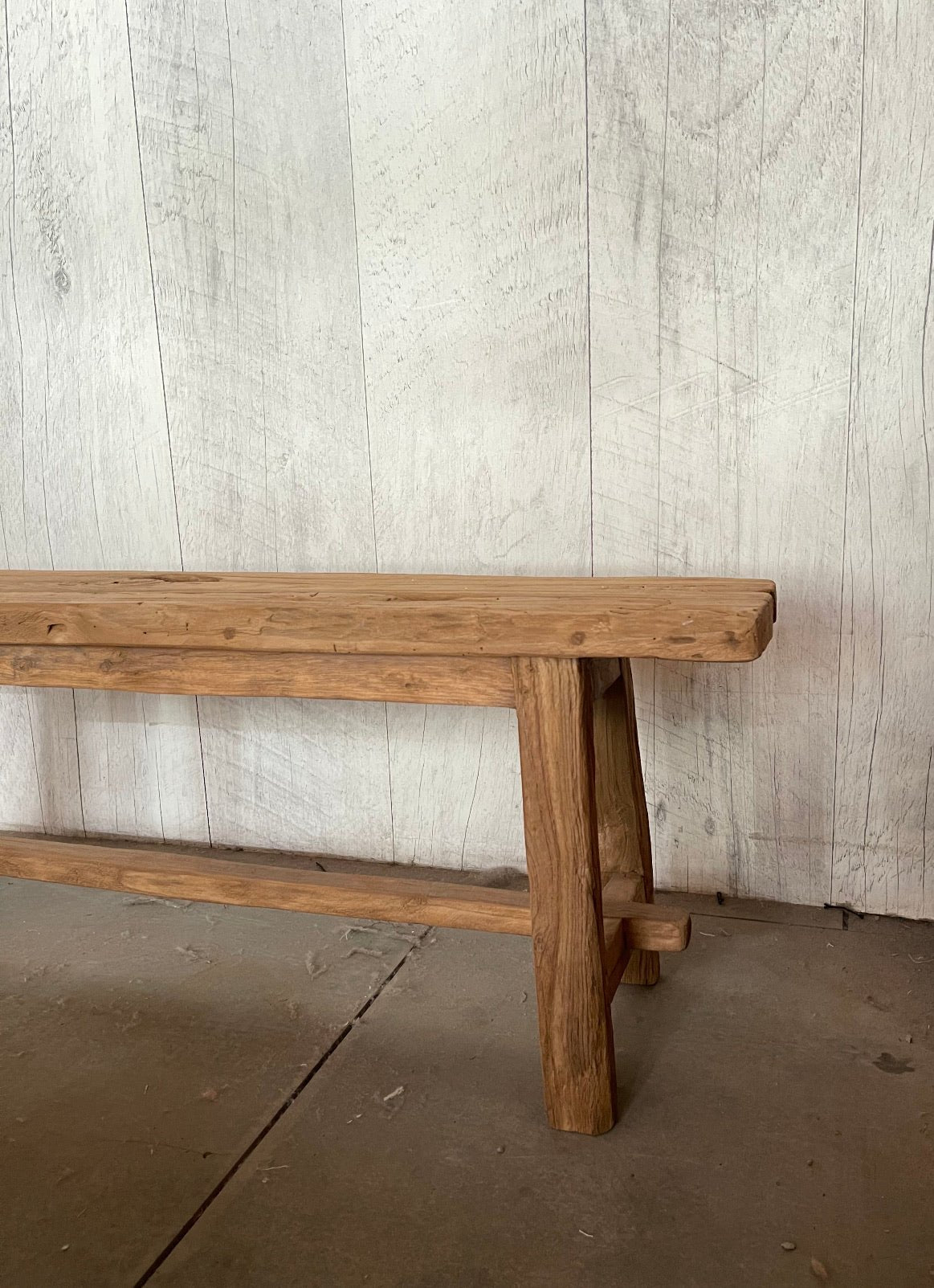 FARMERS BENCH IN RECLAIMED TEAK living-furniture Mano Plata   