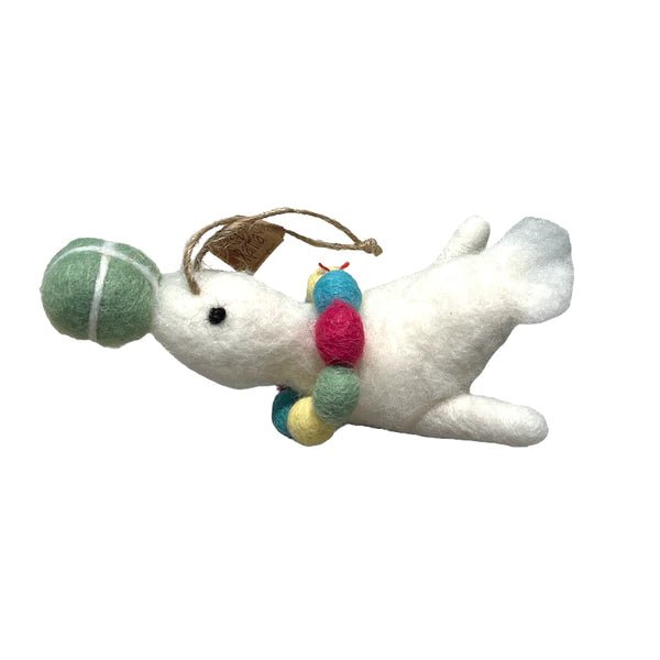 FELTED SEAL ORNAMENT Gift Ideas Karma   