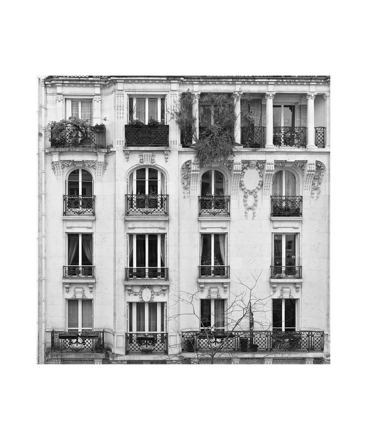 FENÊTRE SUR PARIS ART PRINT walldecor-originalart NumerArt   
