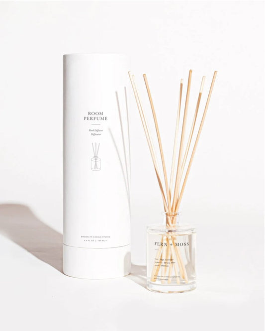 FERN + MOSS REED DIFFUSER BY BROOKLYN CANDLE candels Brooklyn Candel   