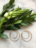 FLORA CICCARELLI - Anneaux doubles 34mm Boucles d'oreilles FLORA CICCARELLI   