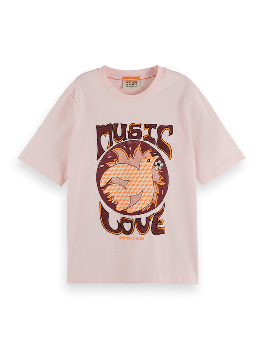Front Artwork Relaxed fit T-shirt Apparel & Accessories Scotch & Soda   