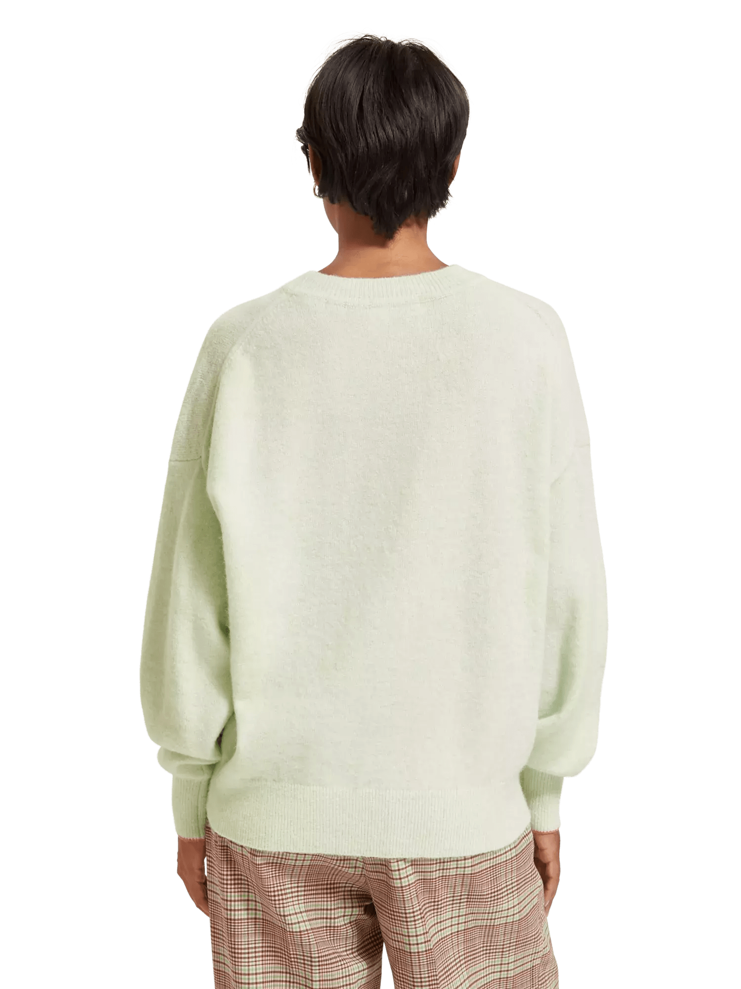Fuzzy Crewneck Sweater clothing Scotch & Soda   