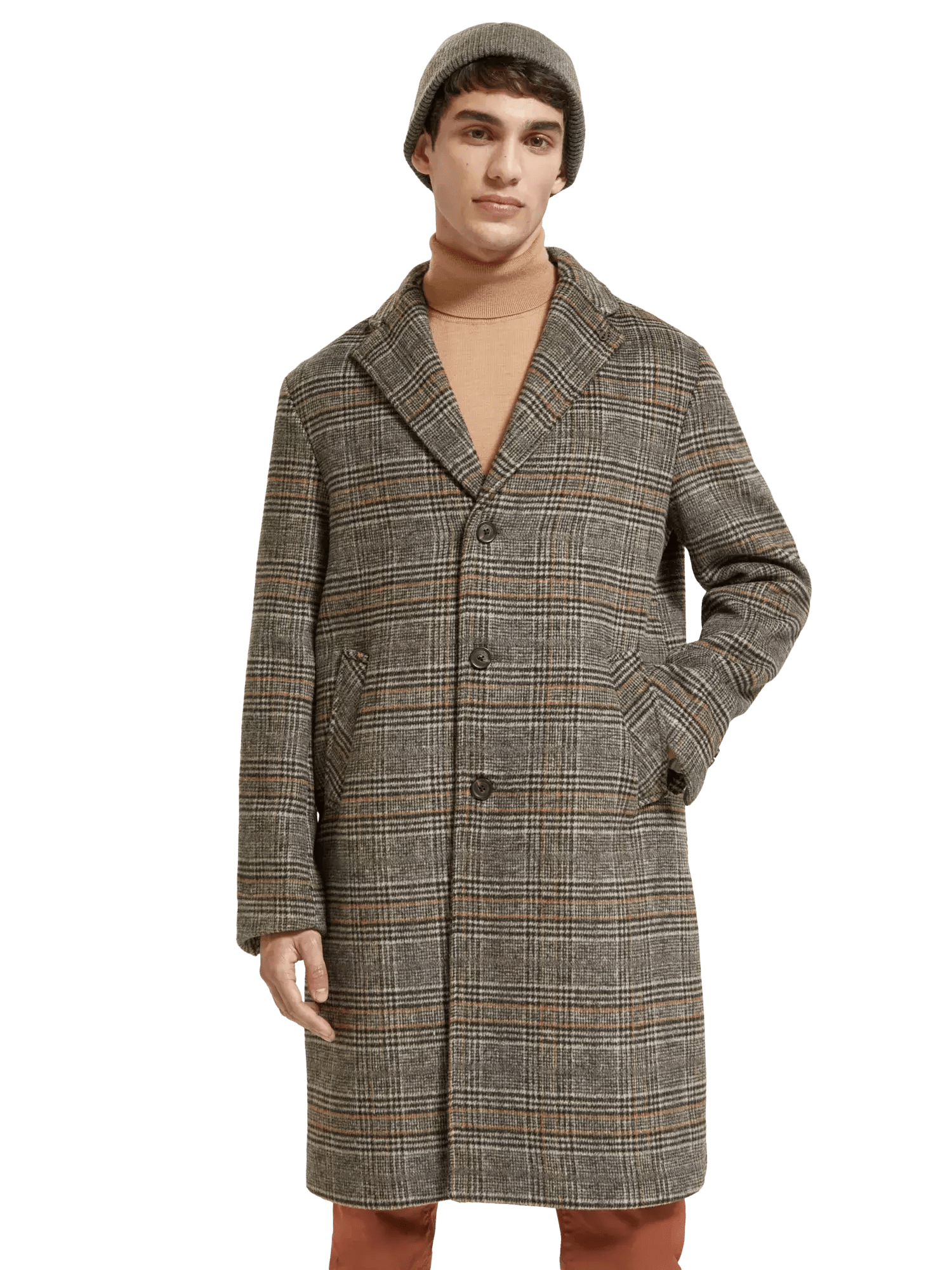 Hairy Bouclé overcoat Apparel & Accessories Scotch & Soda   