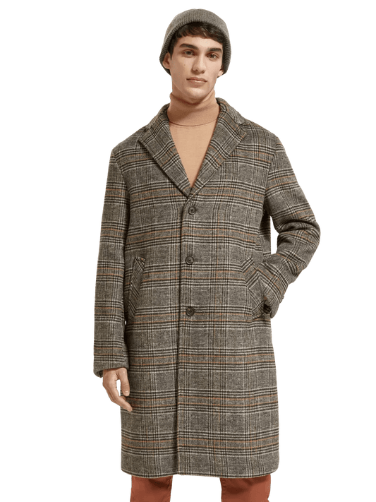 Hairy Bouclé overcoat Apparel & Accessories Scotch & Soda   