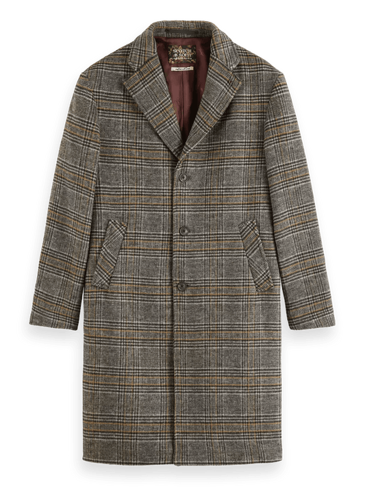 Hairy Bouclé overcoat Apparel & Accessories Scotch & Soda   