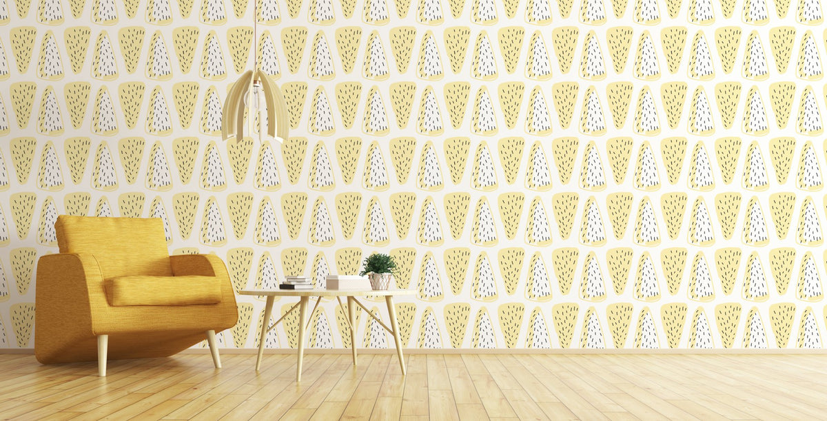 HAIRY CHEESE WALLPAPER walldecor-wallmurals WYNIL   