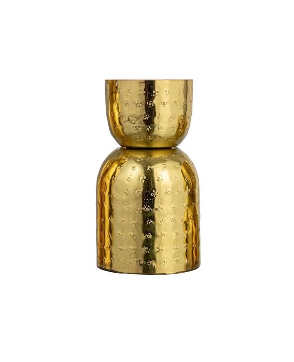 HAMMERED TAPER HOLDER Candel Holders Bloomingville MEDIUM  