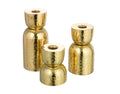 HAMMERED TAPER HOLDER Candel Holders Bloomingville   