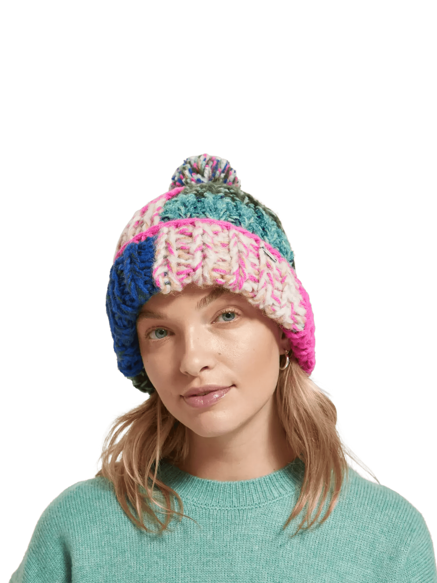 Hand-knit Bobble Hat Apparel & Accessories Scotch & Soda   