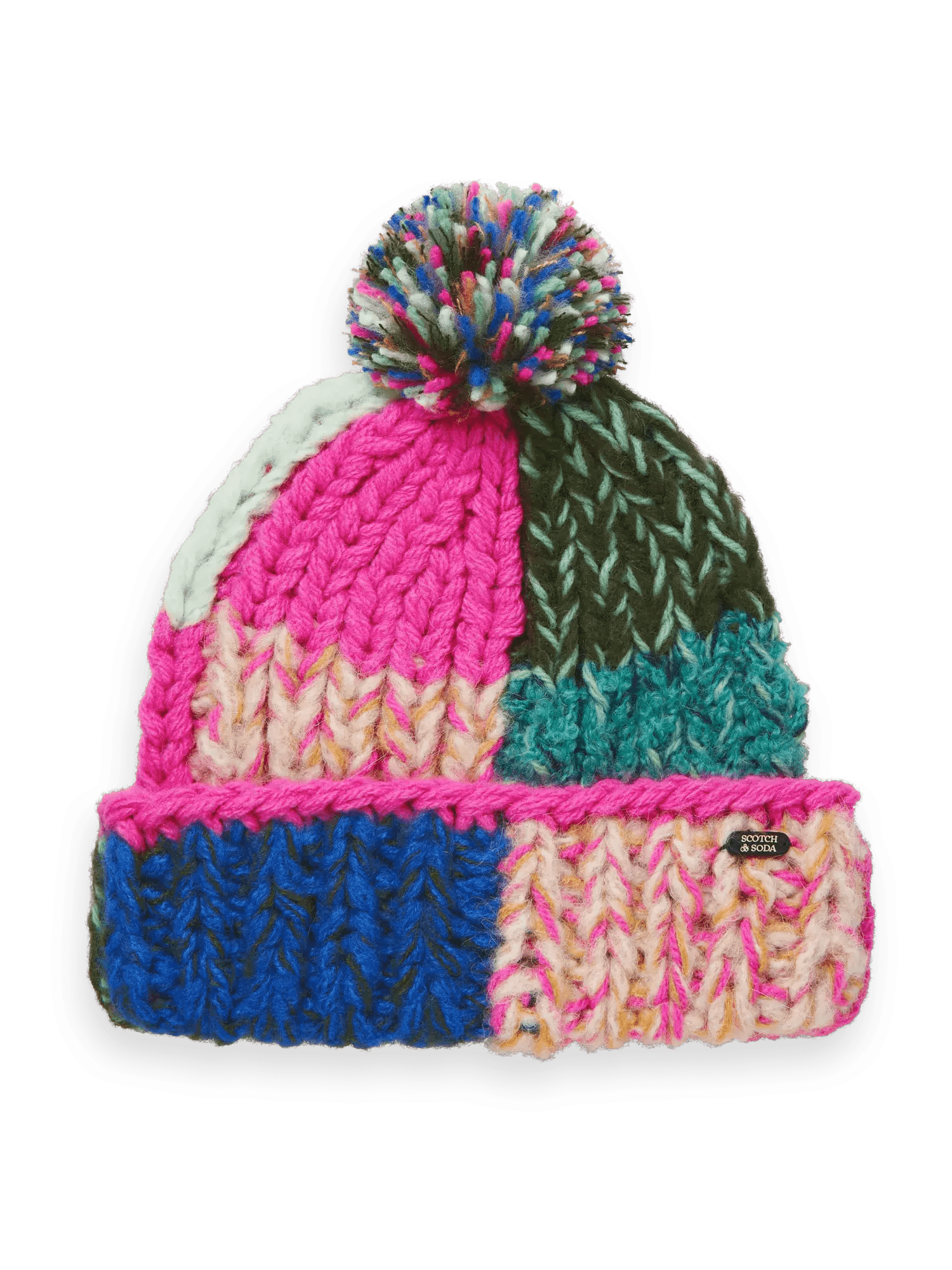 Hand-knit Bobble Hat Apparel & Accessories Scotch & Soda   