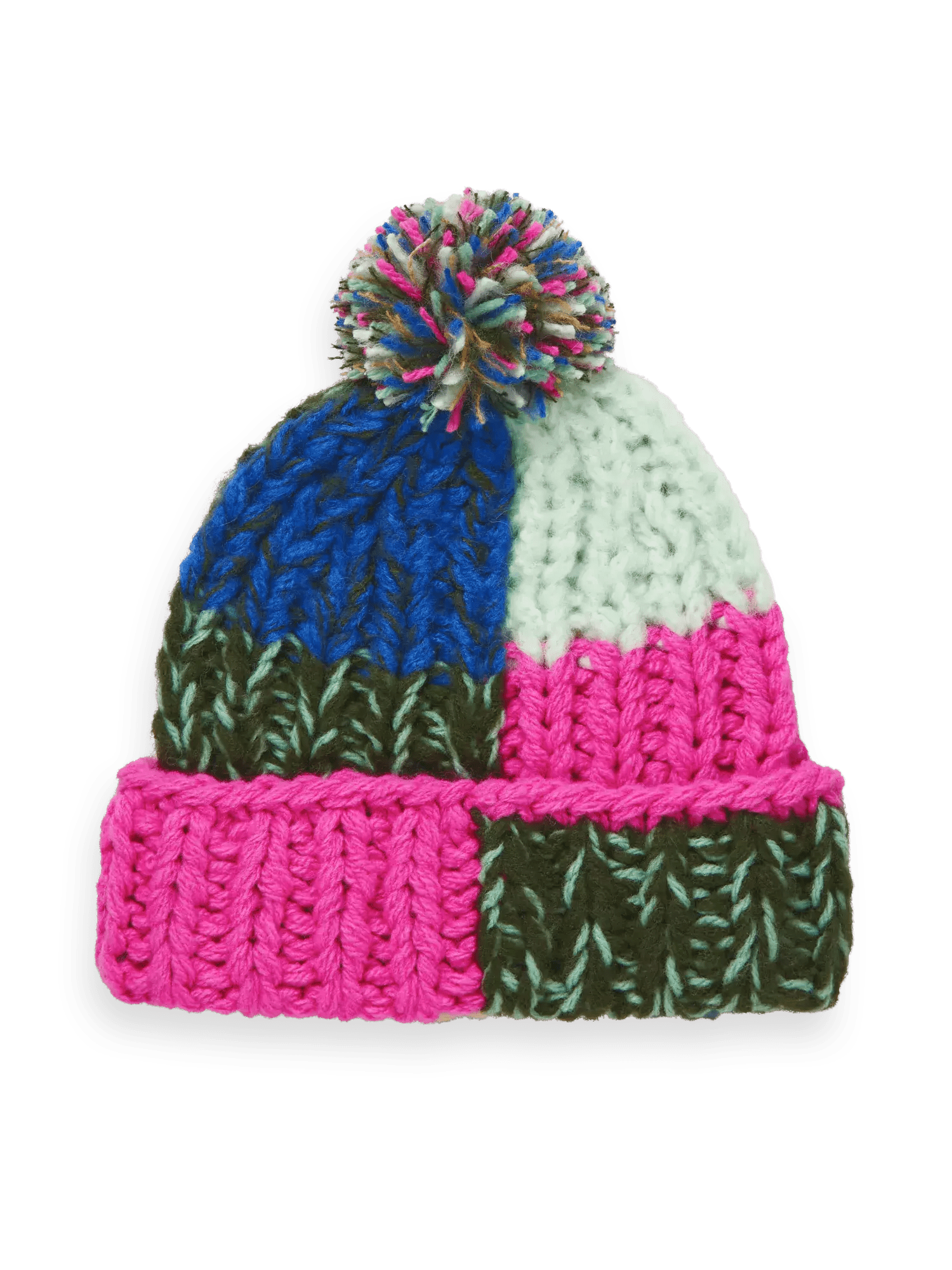 Hand-knit Bobble Hat Apparel & Accessories Scotch & Soda   