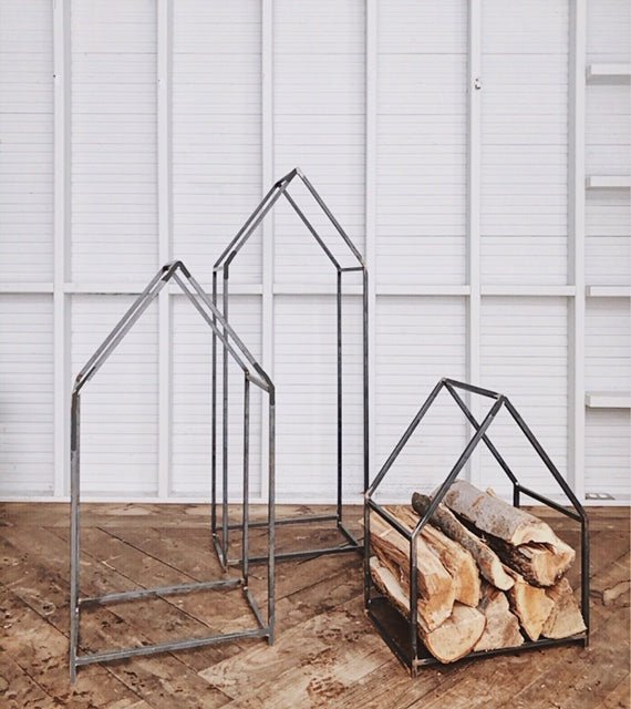 HOUSE - SHAPED LOG HOLDER living-decorative-object PEPIN   