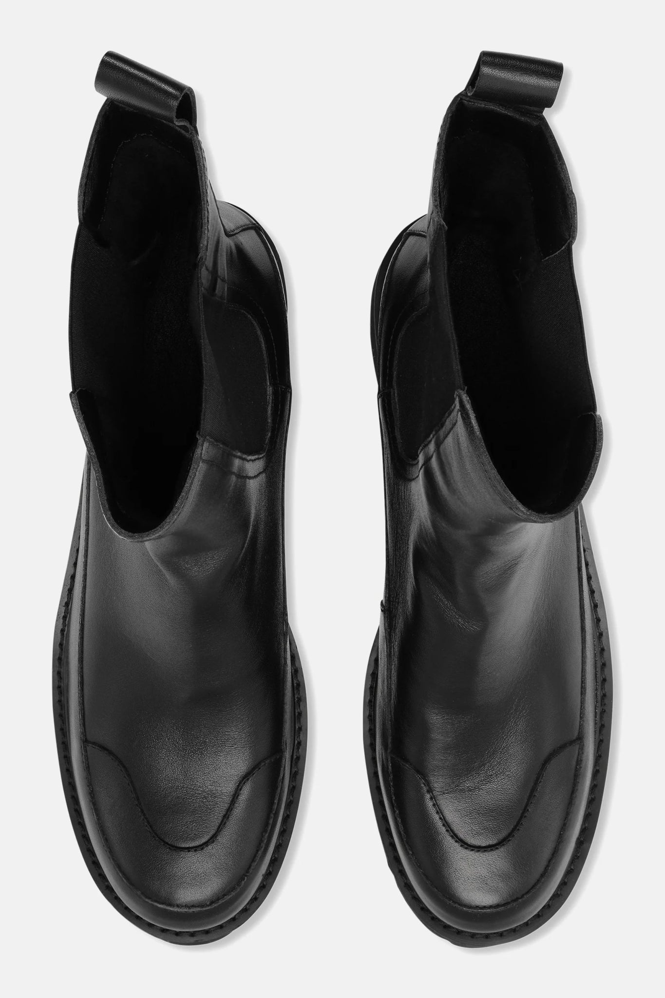 ILSE JACOBSEN - CALF LENGTH BOOTS - Black Apparel & Accessories Ilse Jacobsen   