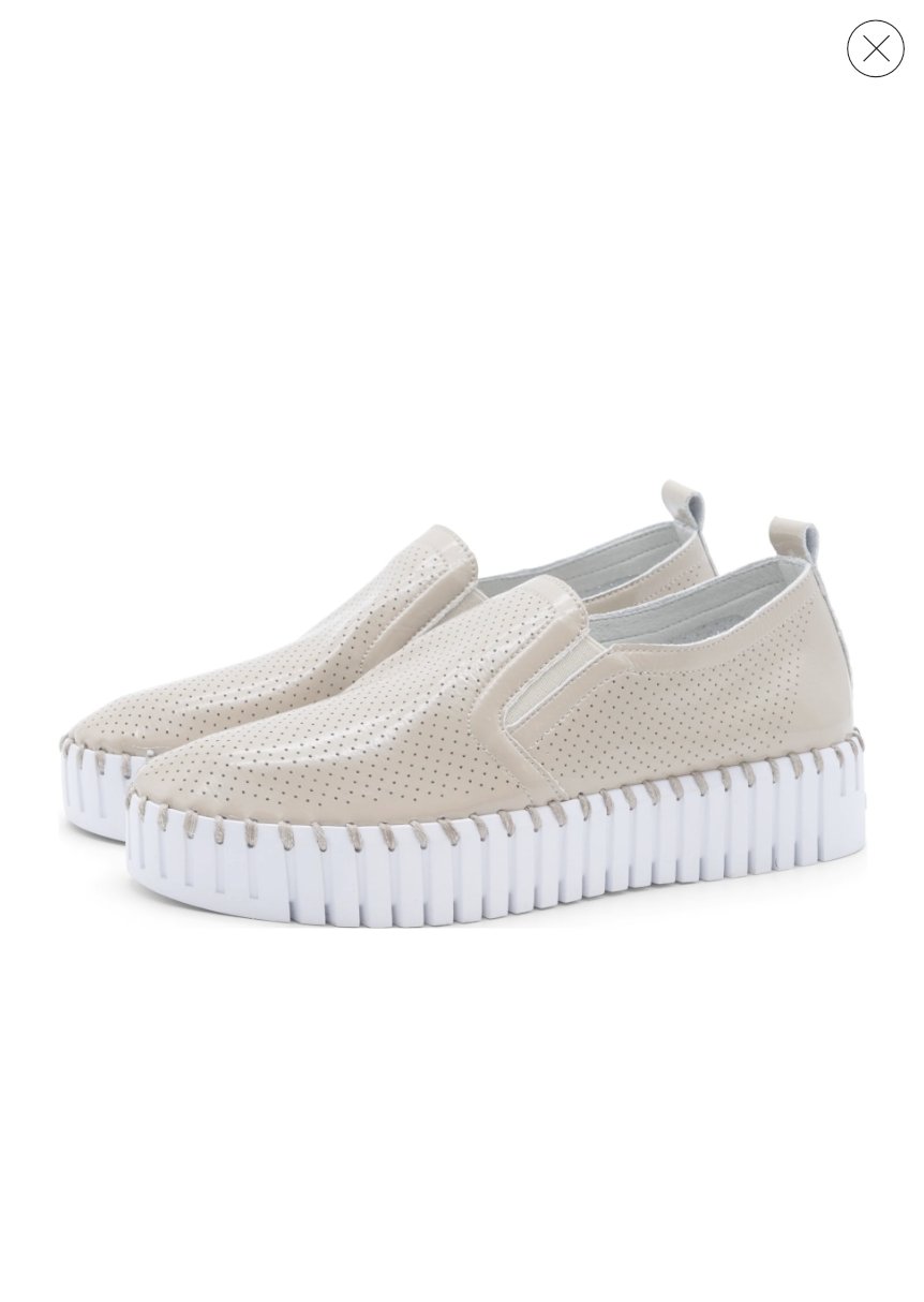 ILSE JACOBSEN - TULIP PLATFORM - TULIPC1010 Apparel & Accessories Ilse Jacobsen 35 Milk creme 