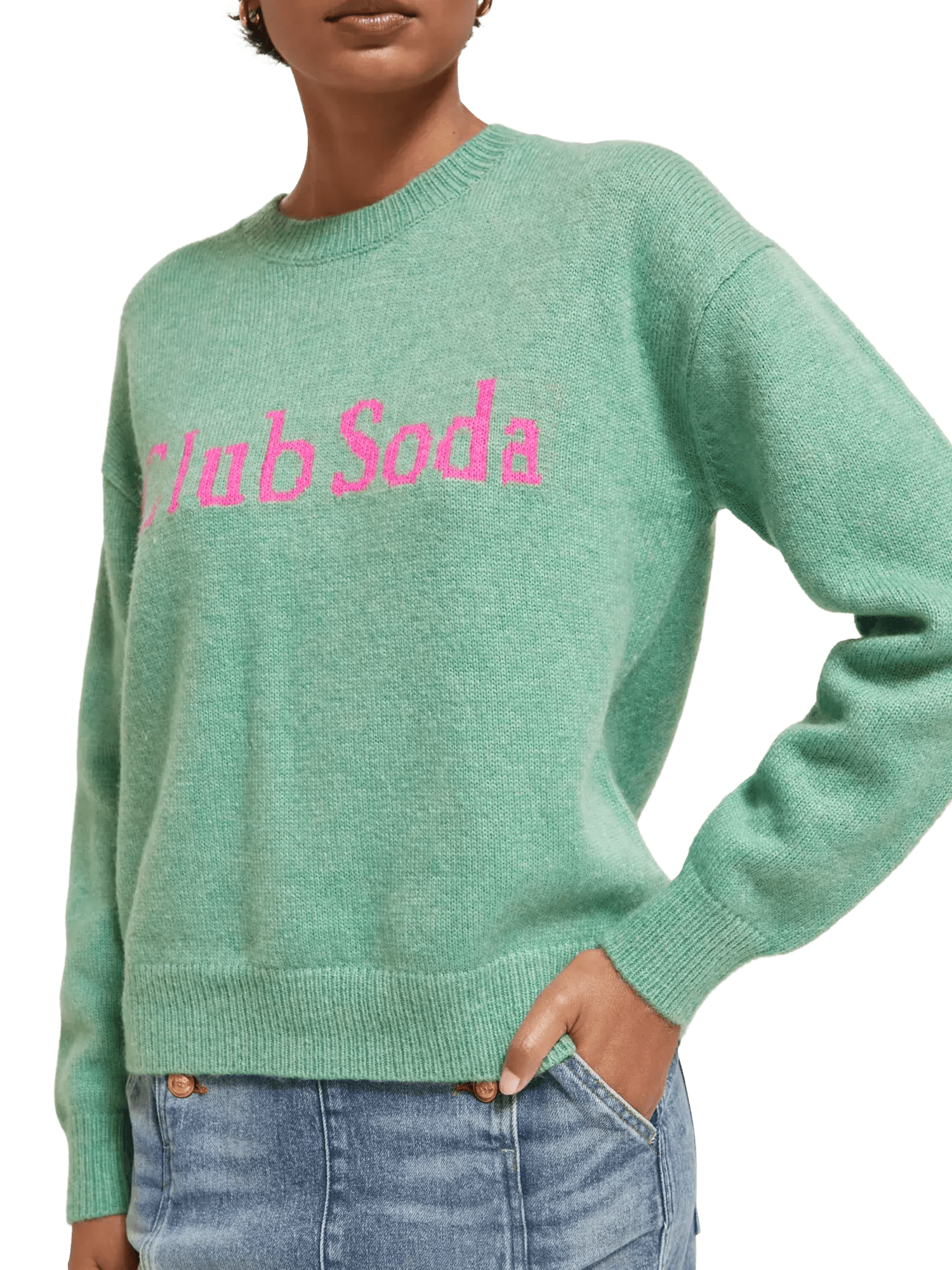 Intarsia Club Soda sweater clothing Scotch & Soda   