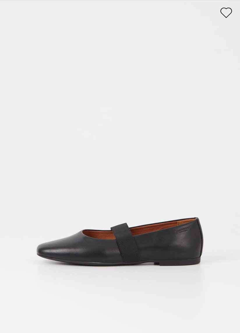 Jolin Mary Jane flats Black Leather  - Vagabon shoes vagabon   