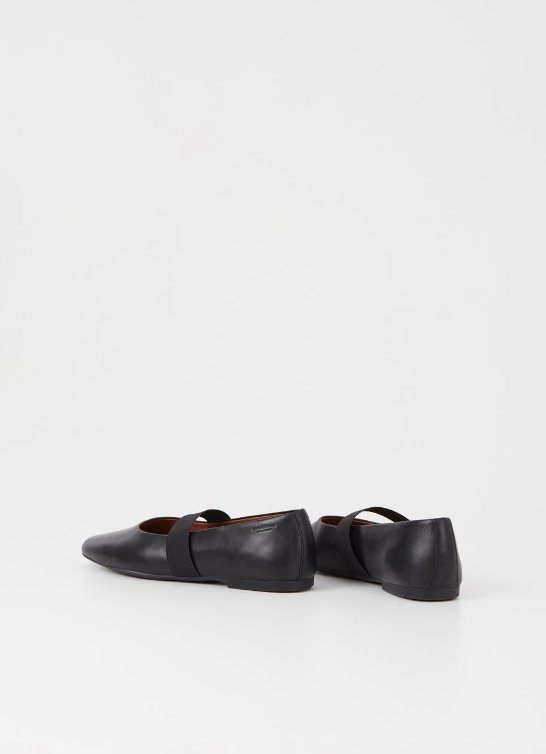 Jolin Mary Jane flats Black Leather  - Vagabon shoes vagabon   