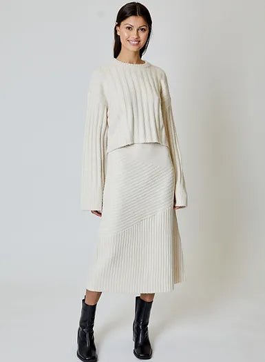 Jupe Demi - Ivory Woman DH New York   