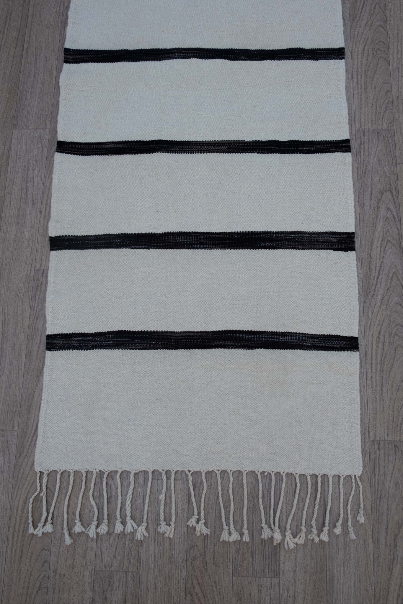 KILIM RUG - 3'1" X 8'1" - SG17 living-rug The Boho Lab   