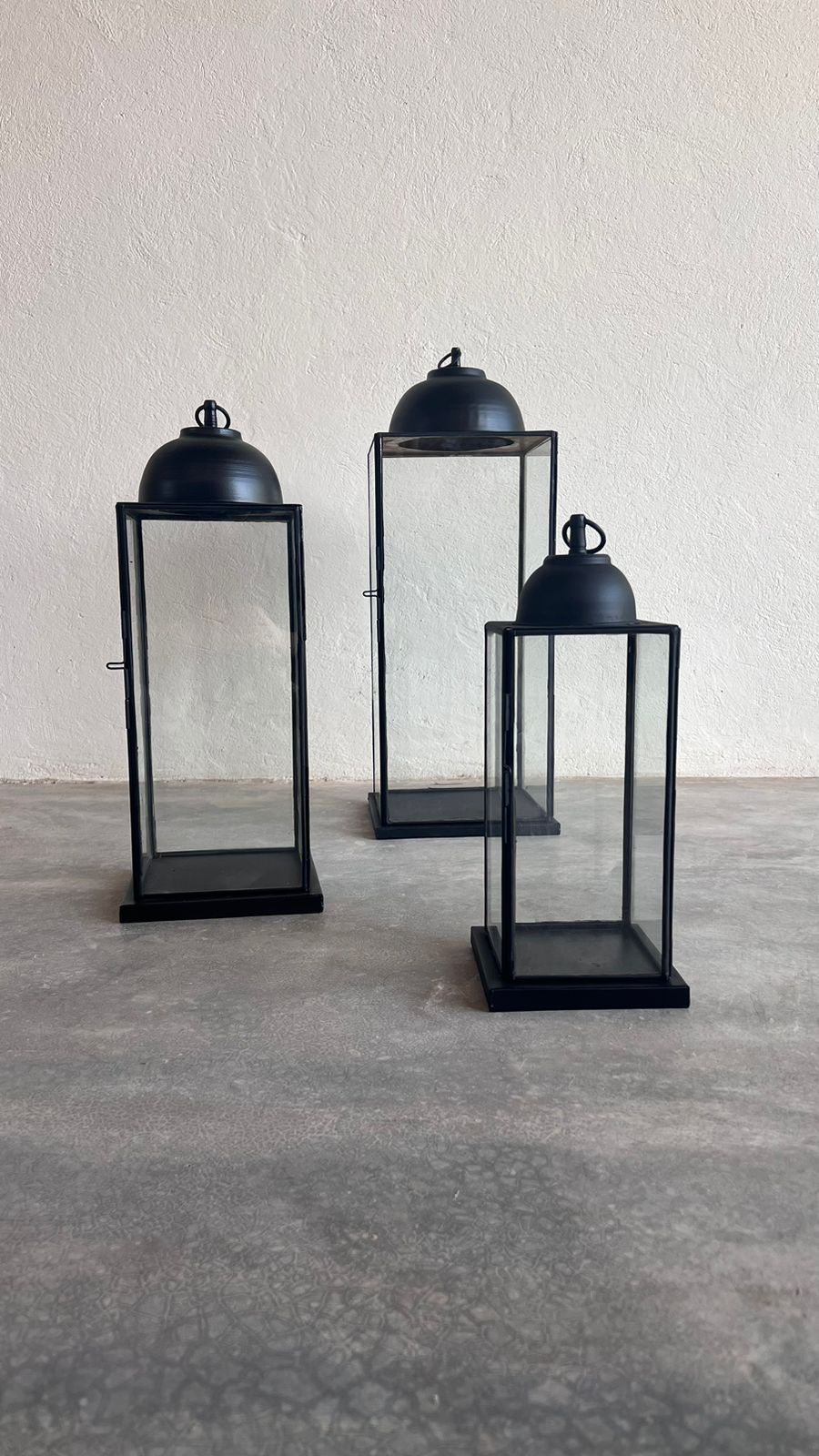 LANTERN  INDOOR OR OUTDOOR Candel Holders Pepin Boho collab Small/Petit 14''  