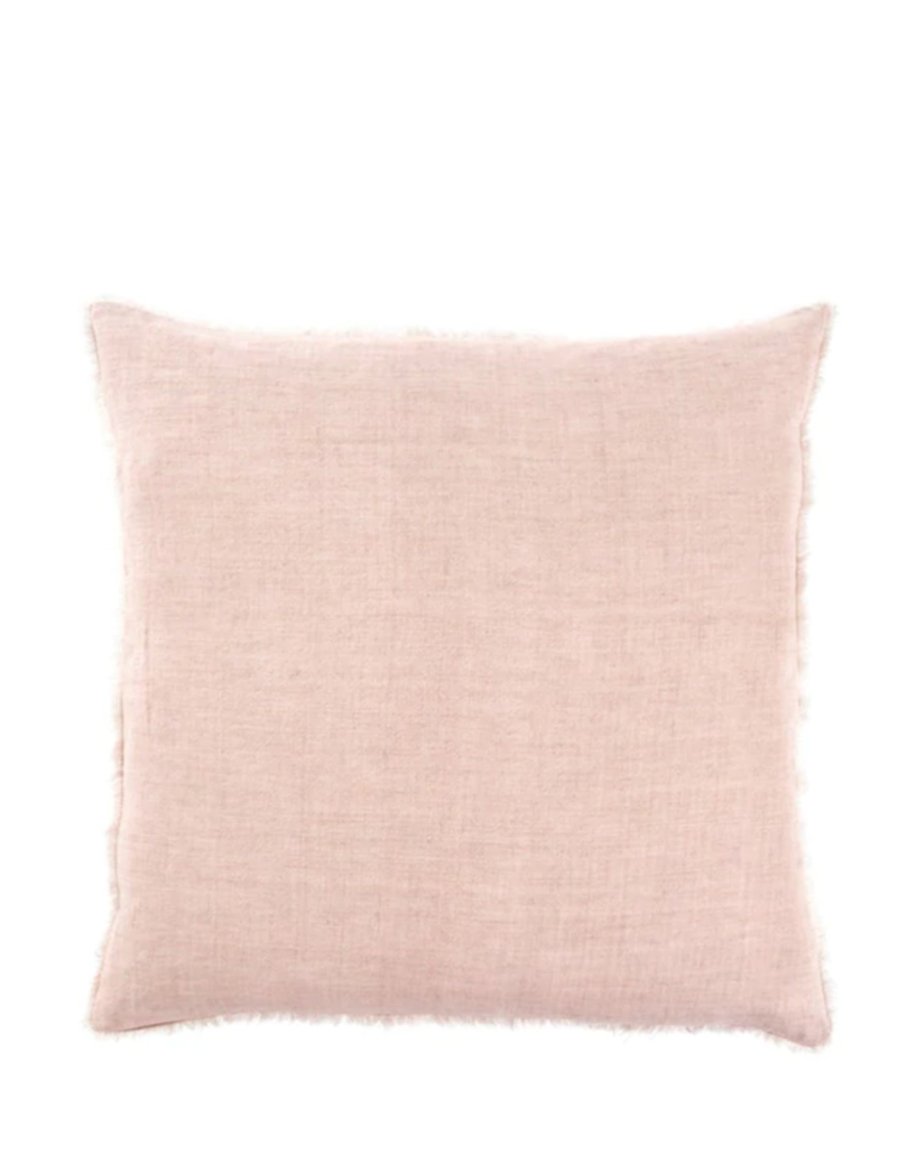 LINA LINEN PILLOW  - DUSTY ROSE living-decorative-object Indaba trading co   