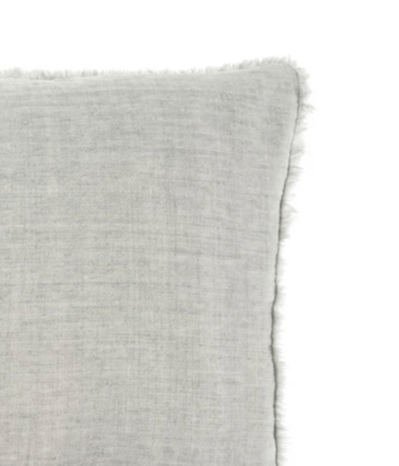 LINA LINEN PILLOW - FLINT GREY living-decorative-object Indaba trading co   