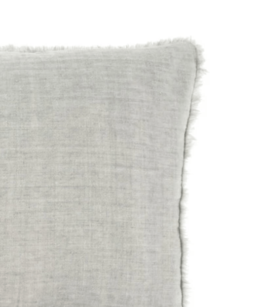LINA LINEN PILLOW - FLINT GREY living-decorative-object Indaba trading co   