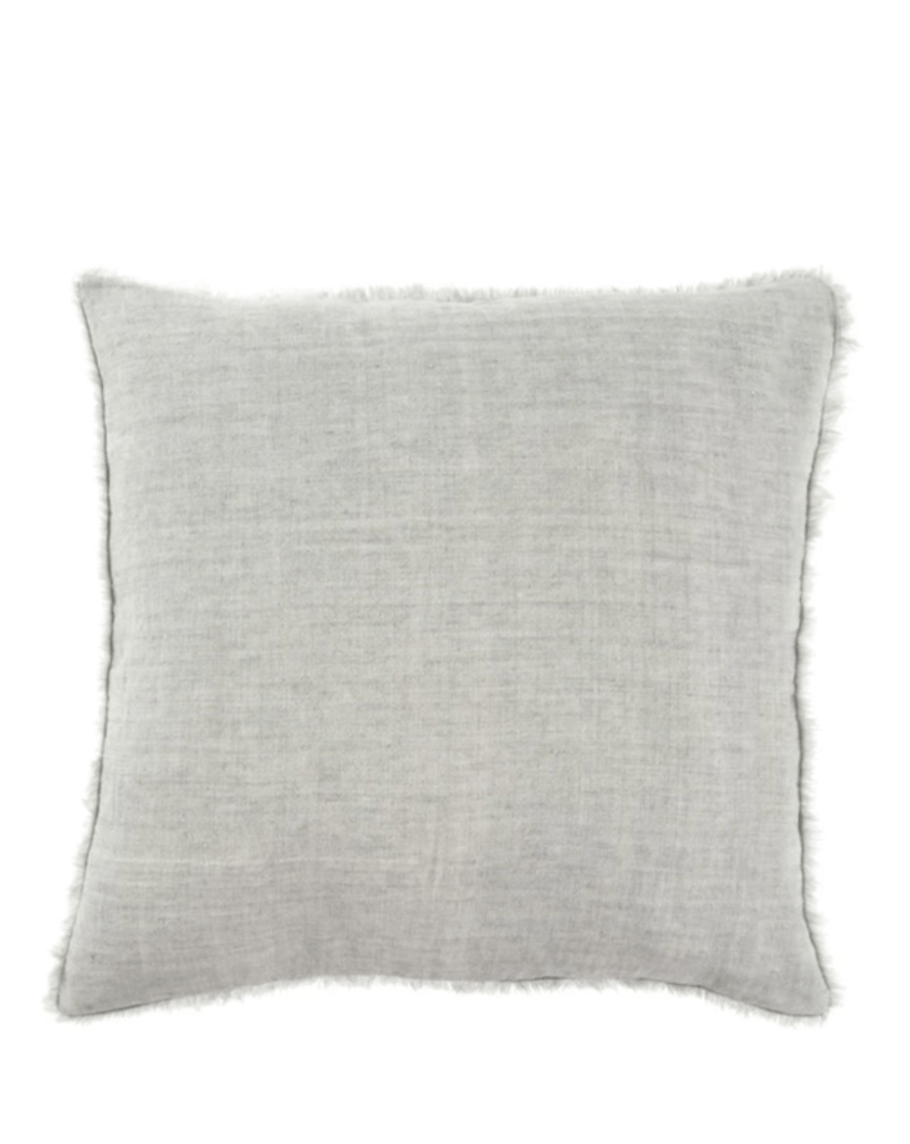 LINA LINEN PILLOW - FLINT GREY living-decorative-object Indaba trading co Default Title  