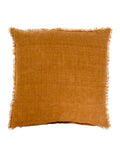 LINA LINEN PILLOW  - GOLD living-decorative-object Indaba trading co Default Title  