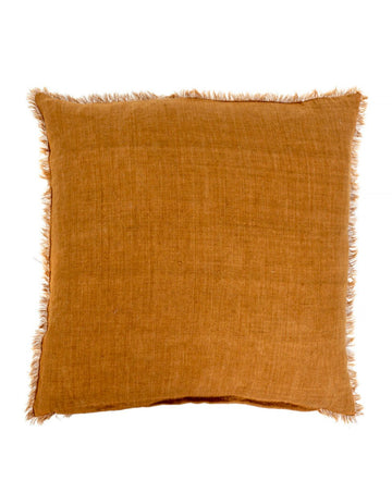 LINA LINEN PILLOW  - GOLD living-decorative-object Indaba trading co Default Title  