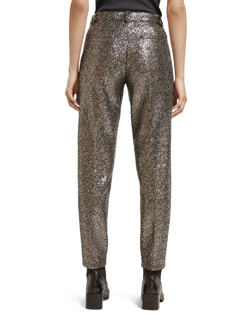 Lowry Mid Rise Slim Pant In Mixed Sequins Apparel & Accessories Scotch & Soda   