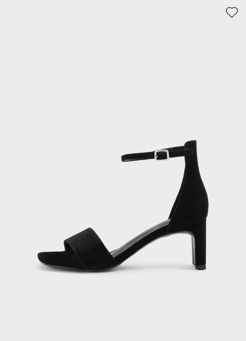 Luisa is the high-heeled sandals Black suede  - Vagabon shoes vagabon 36  