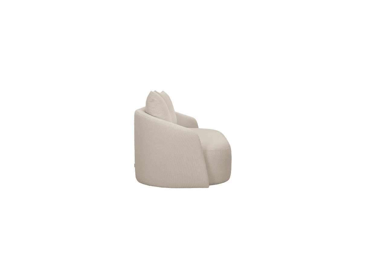 LUPIN ARM 2.5 SEATERS LIGHT GREY living-furniture Vilmers   