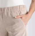 MAC JEANS - Pantalon Chiara Wide Leg - Sand Beige Apparel & Accessories MAC JEANS   