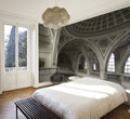 OGIVE ARCHES MURALE - OGIVE WALL MURAL ON PINTEREST walldecor-wallmurals NumerArt   