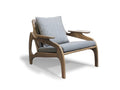 OSLO CHAIR IN WALNUT AND ITALIEN WOOL living-homeaccents Pepin Furniture   