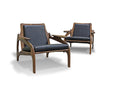 OSLO CHAIR IN WALNUT AND ITALIEN WOOL living-homeaccents Pepin Furniture   