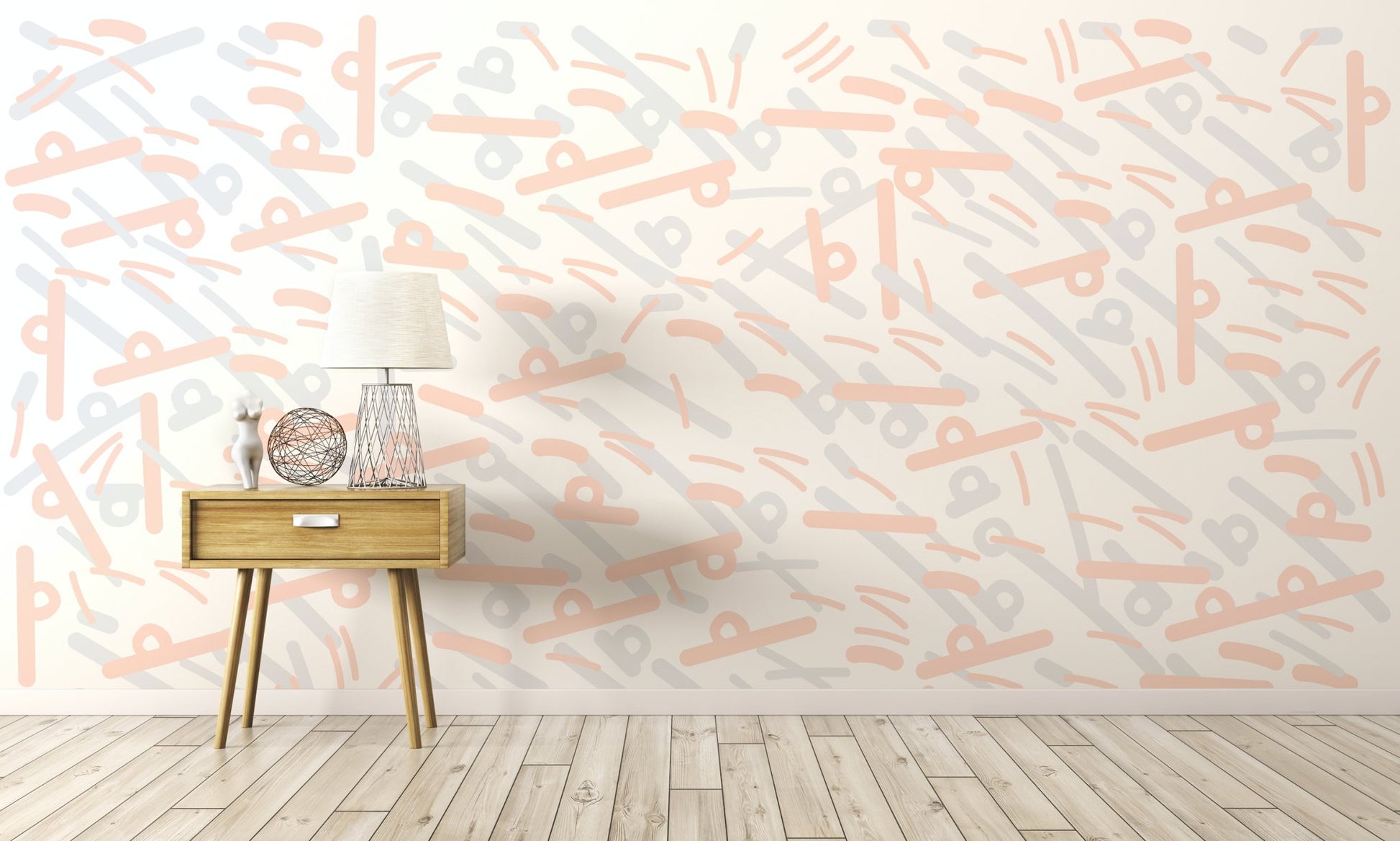 "P" WALLPAPER Walldecor-Wallmurals WYNIL   