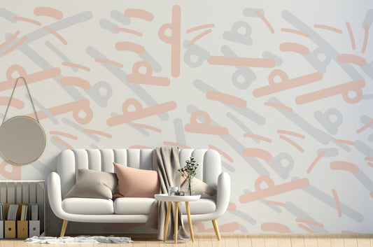 "P" WALLPAPER Walldecor-Wallmurals WYNIL   