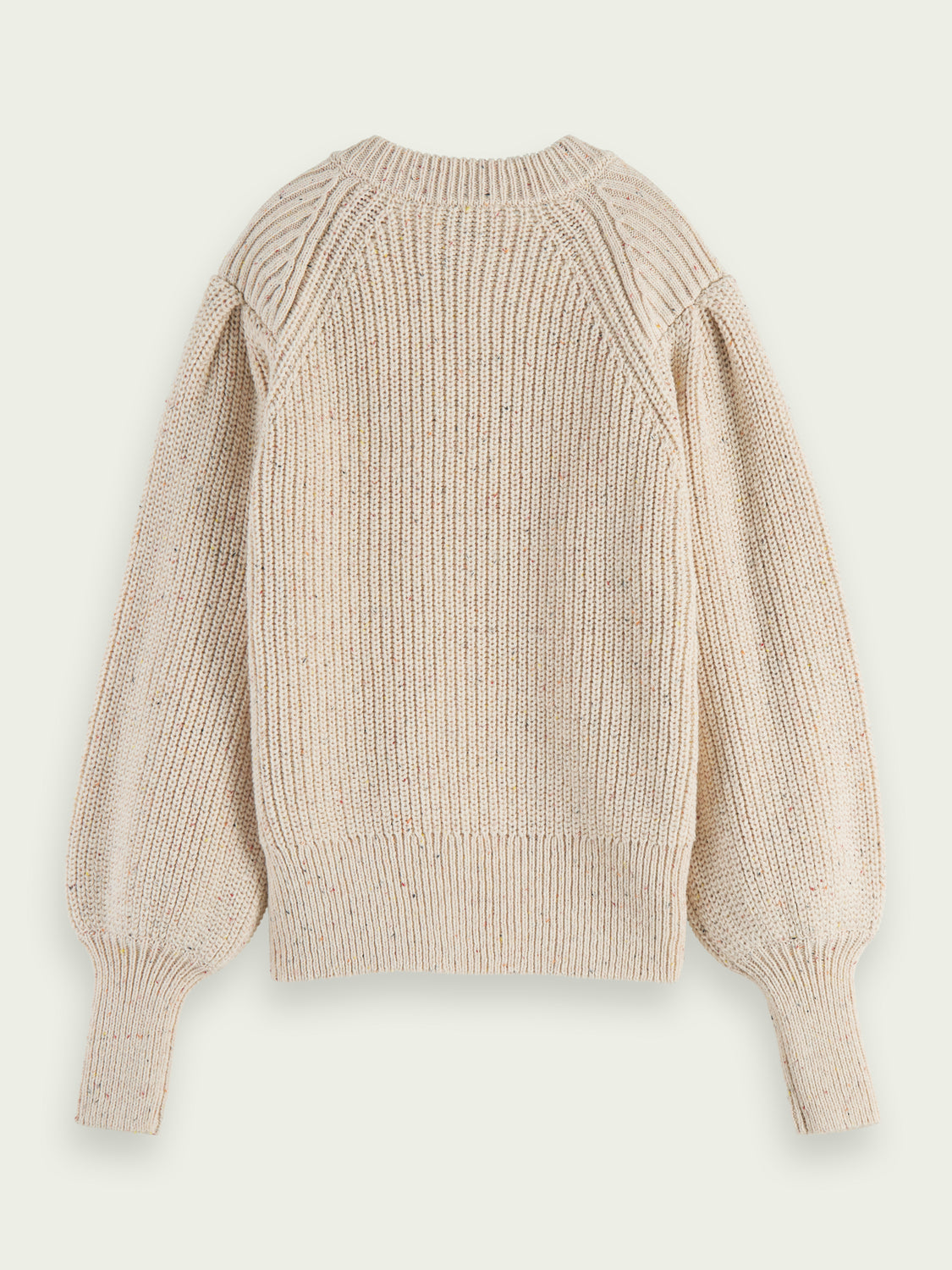 SCOTCH & SODA - Pull col rond boutonné aux épaules women-accessories Scotch & Soda   