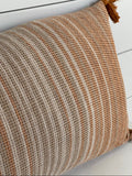PALERMO CUSHION living-bedding onesky Beige & Tabacco Stripes Cushion Cover In Stock 