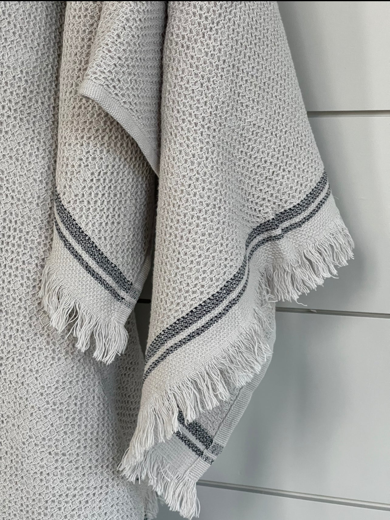 PARGA WAFFLE TURKISH TOWEL - STONE GREY living-homeaccents onesky Body Towel 190x 70cm 1 September 2022 